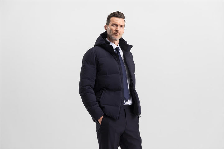 BOLT DOWN JKT  Navy