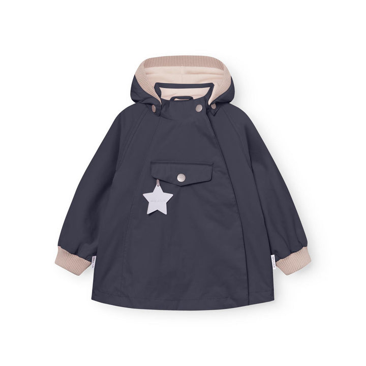 MATWAI fleece lined jacket  Ombre Blue