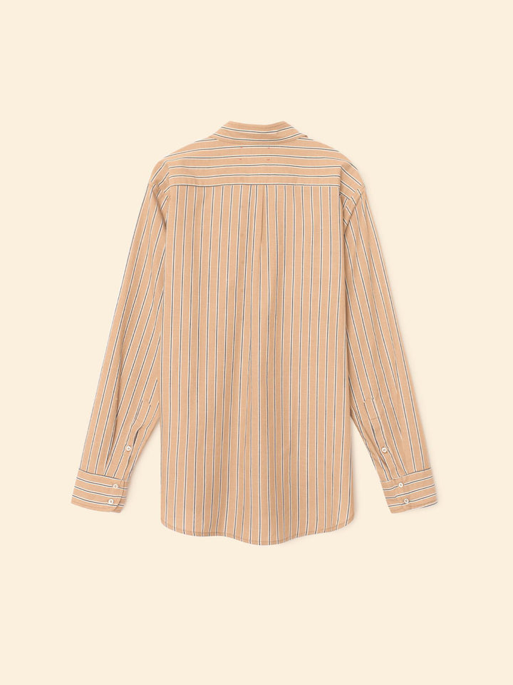 BEAU SHIRT  Toffee Stripe