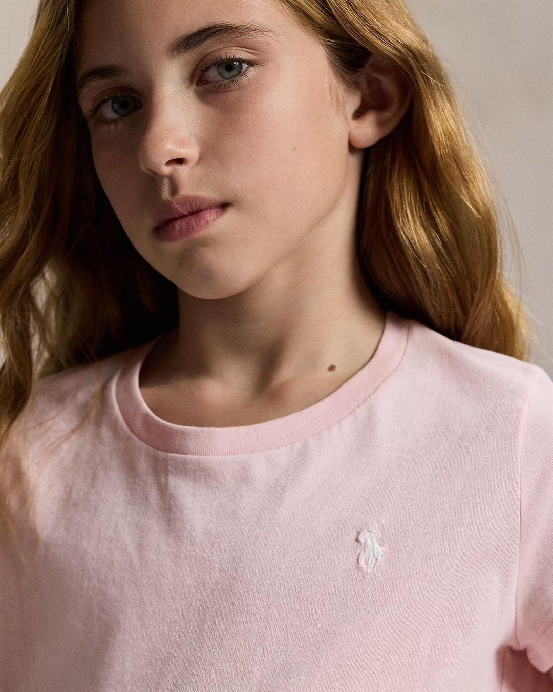 SS CN TEE-TOPS-KNIT  Pink