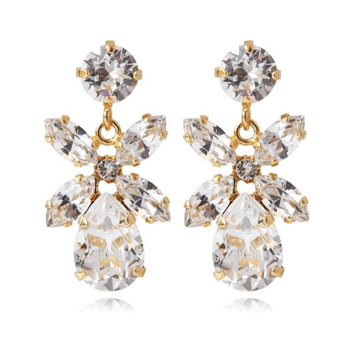 MINI DIONE EARRINGSGOLD Crystal