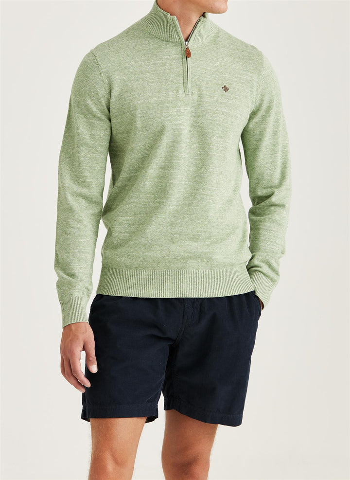 Randall Half Zip  Green