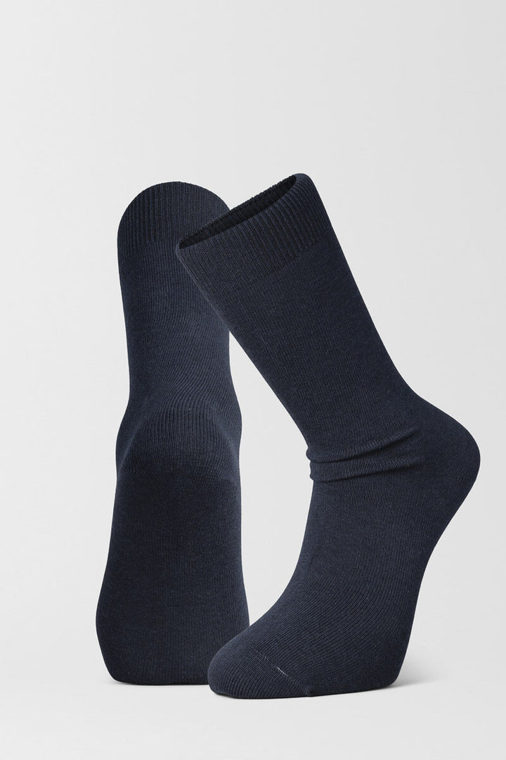 3PK CARL CASUAL FLAT KNIT  Navy