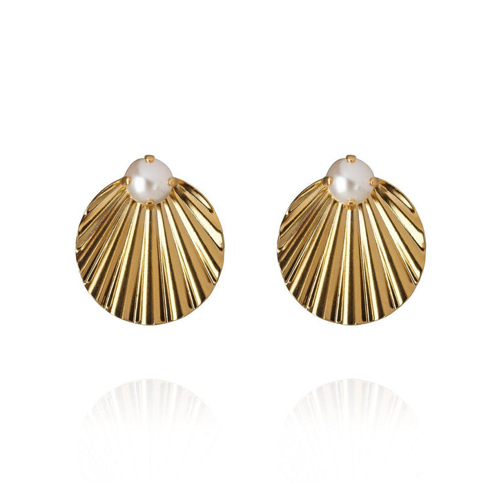 MILOS EARRINGSGOLD  Pearl