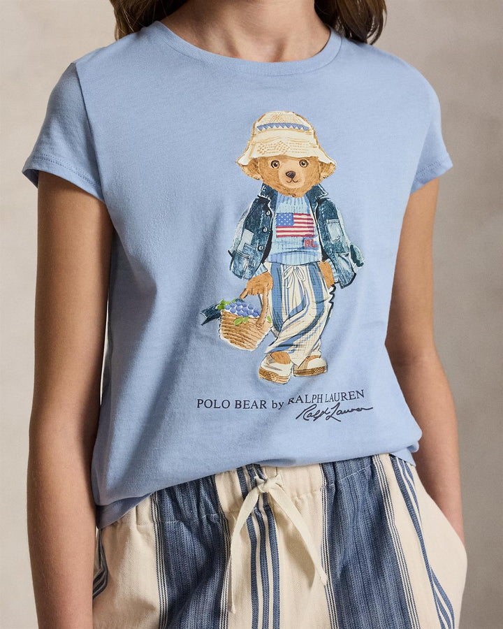 KNIT-T-SHIRT  Estate Blu