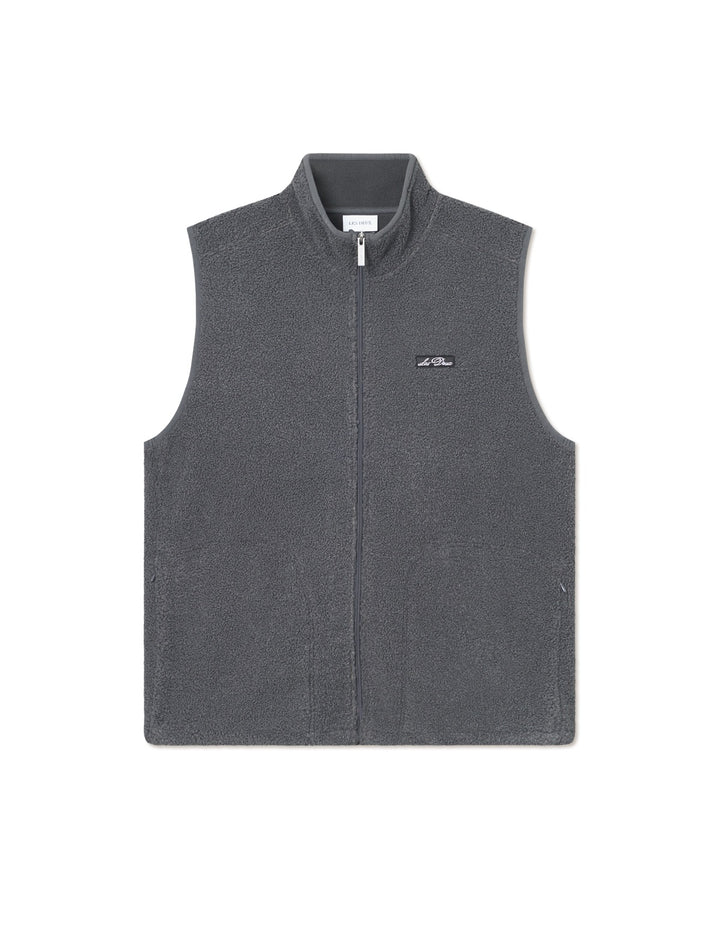 Creed Teddy Vest  Asphalt