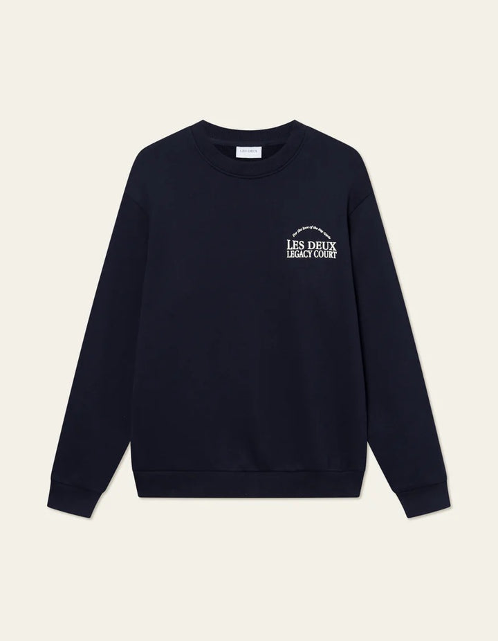 Legacy Court Sweatshirt  Dark Navy