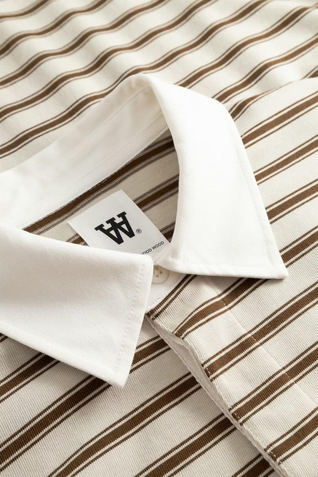 WWLandon polo 25215  Desert Palm Stripe