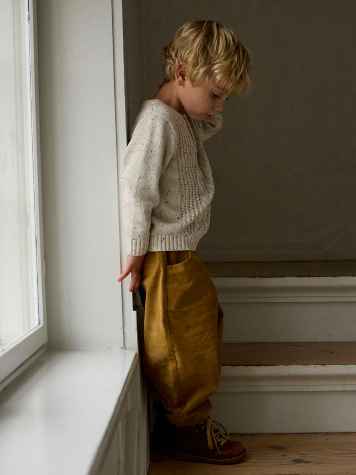 Nmmgalto Kai Ls Knit Lil  Offwhite