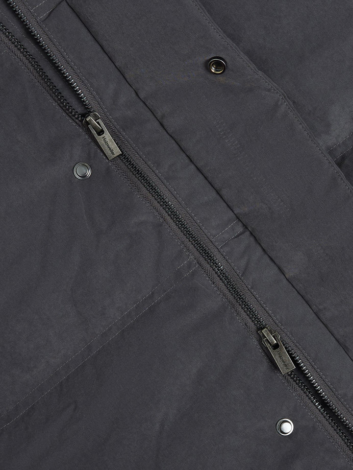 Narvik Brushed Down Jacket  Grey