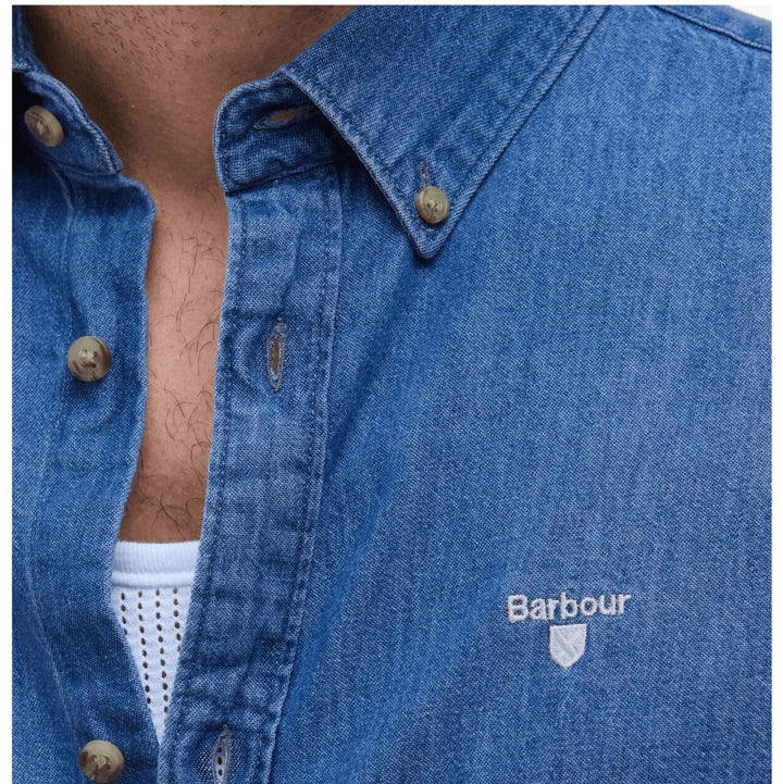 Barbour Crest Shirt  Chambray