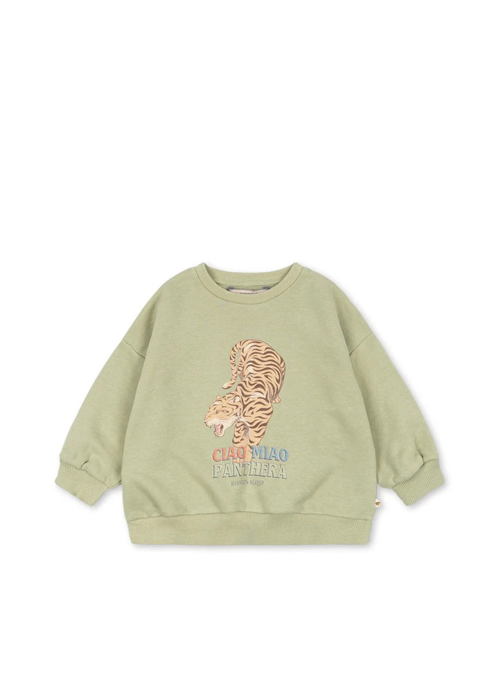 LOU SWEAT SHIRT GOTS  Sage