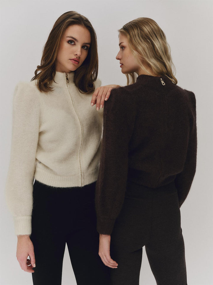 Venja Chunky Sweater  Dark Brown