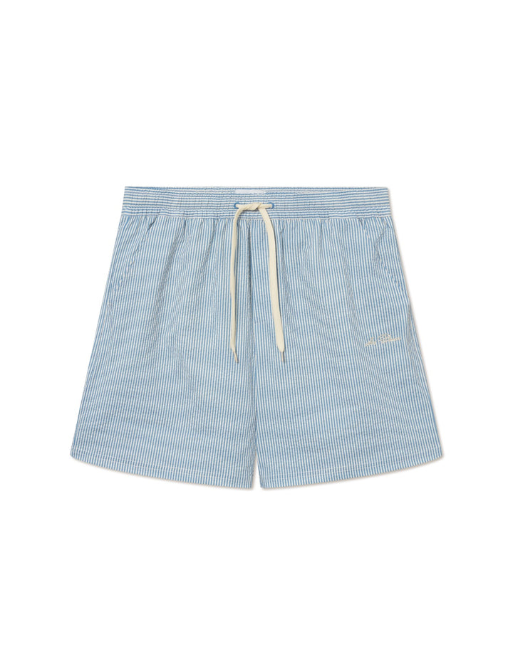 Stan stripe seersucker swimshorts  Allure