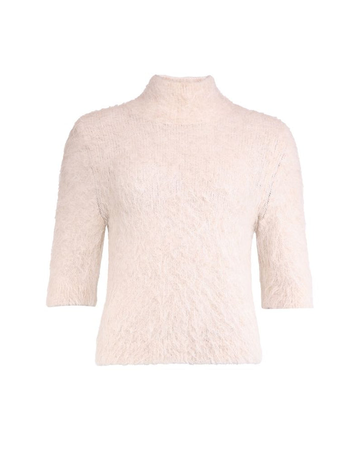 Hairy Knit Turtleneck  Soft