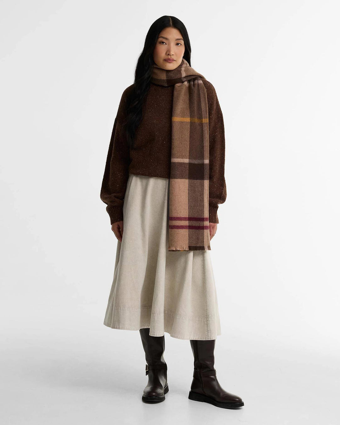 Barbour Rosefield Scar  Muted Tartan