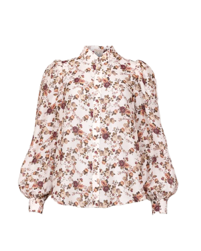 Organza blouse Vintage Posy