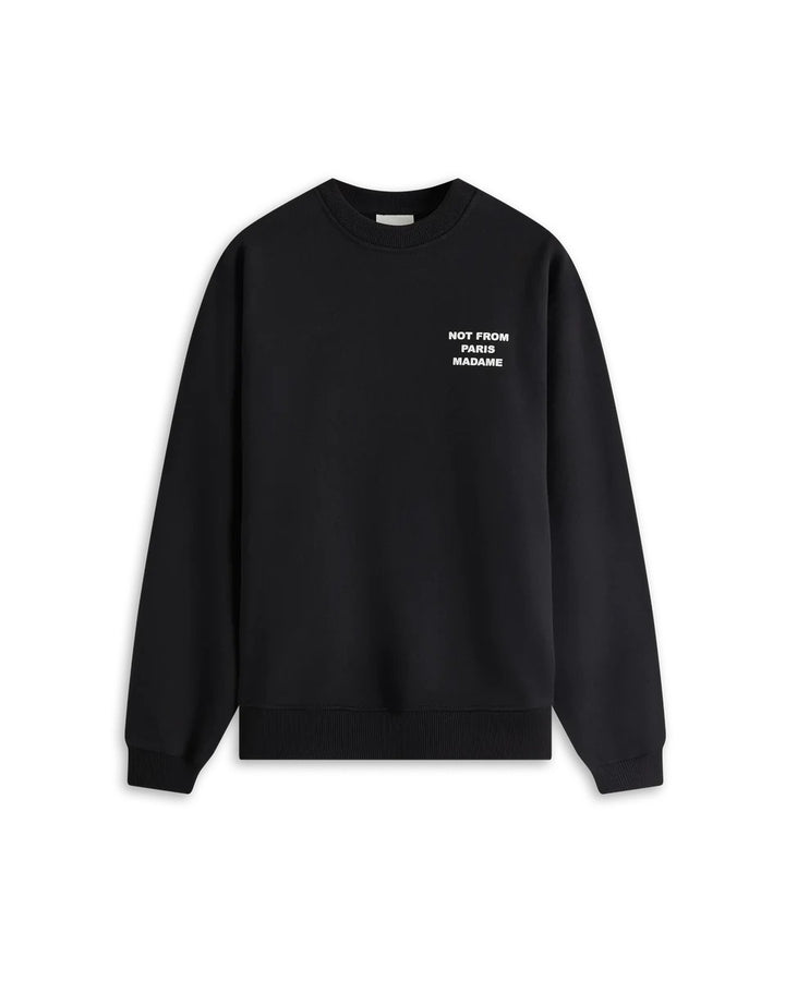 Le Sweatshirt Slogan  Black