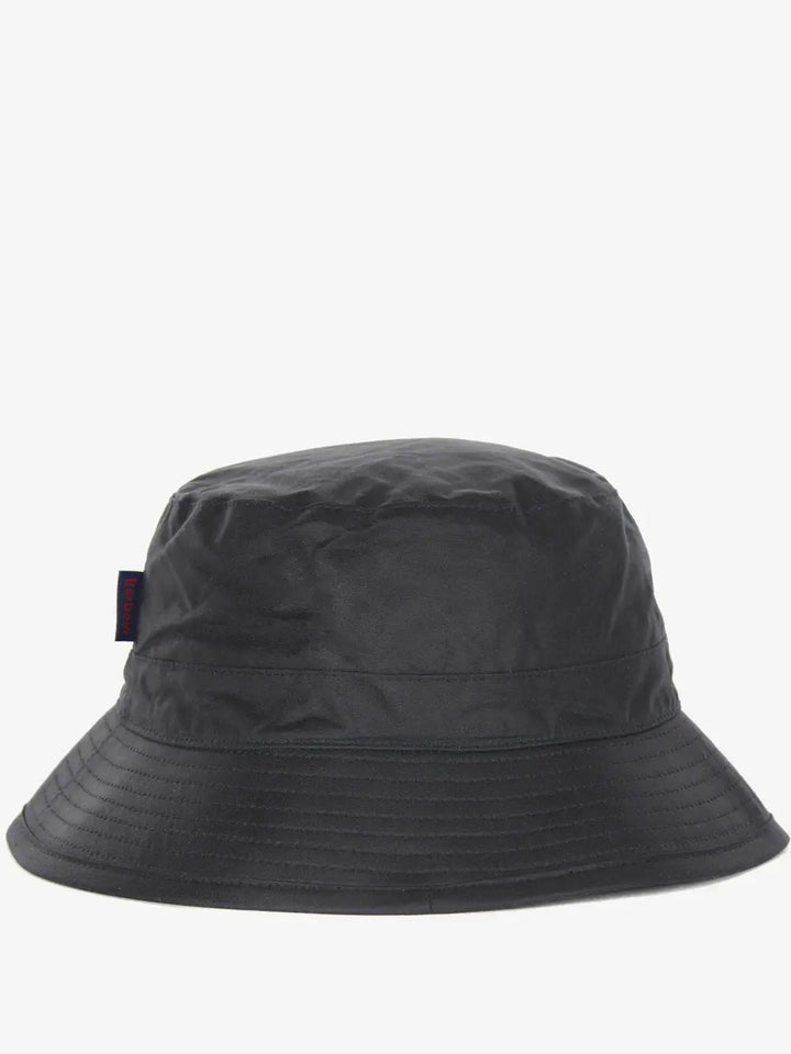 Barbour Wax Bucket Hat  Navy