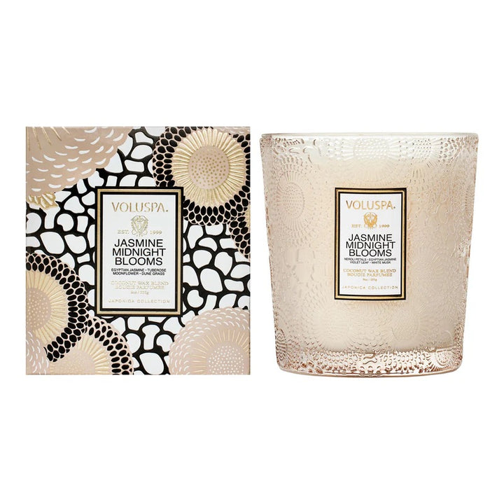 Classic Boxed Candle, 60 tim, 255 g  Jasmine Midnight Blooms