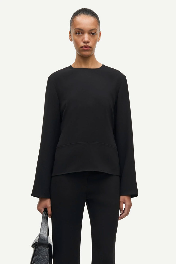 Samaddia Ls Top 15596  Black