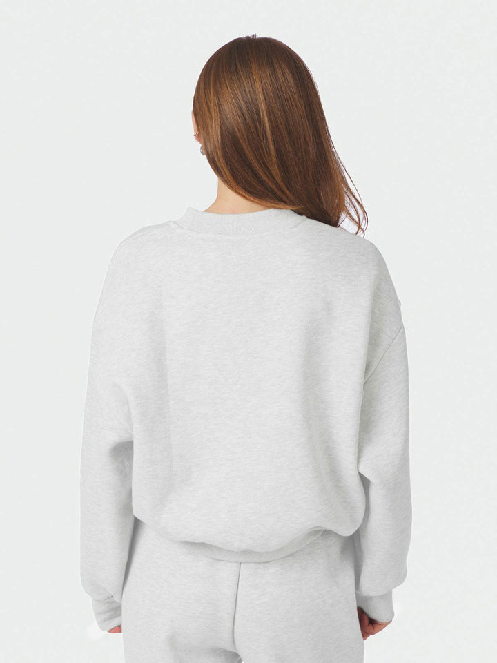 Yuna Sweatshirt  Light Grey Melange