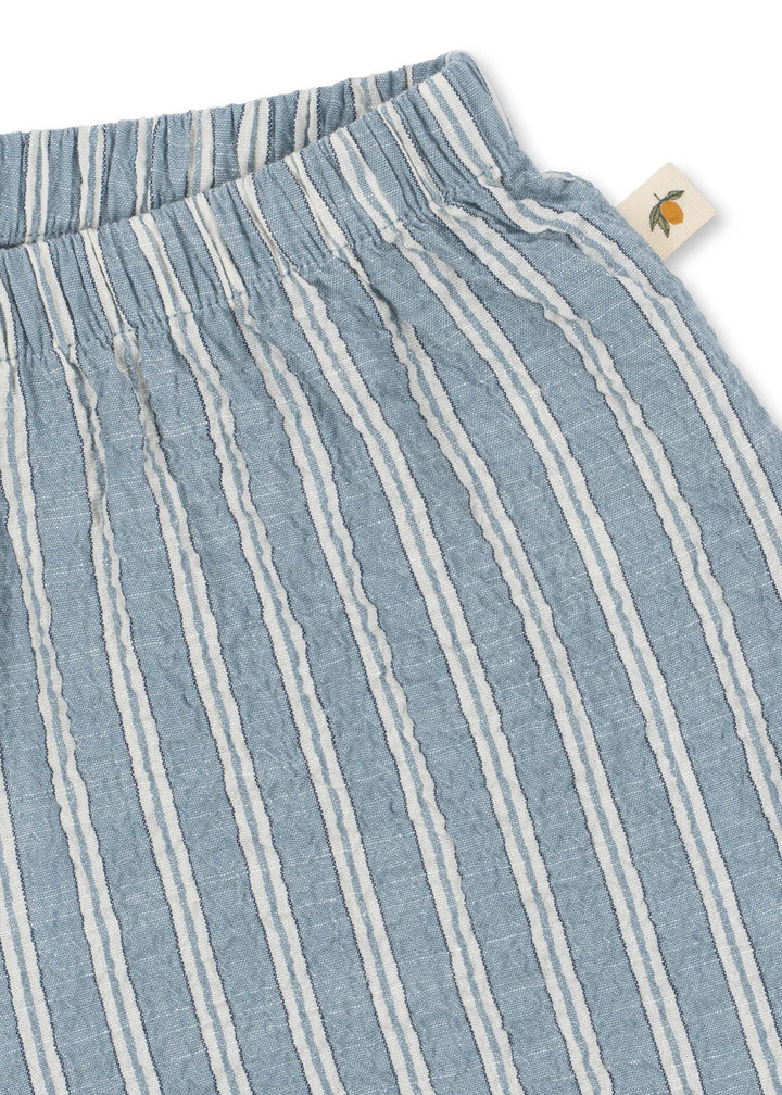 ELLIOT SHORTS GOTS  Trio Bleu Stripe