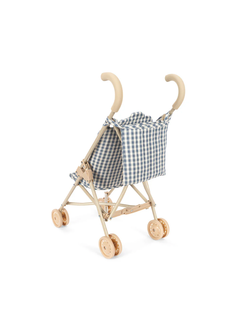 CHEEKY DOLL STROLLER  Blue Check