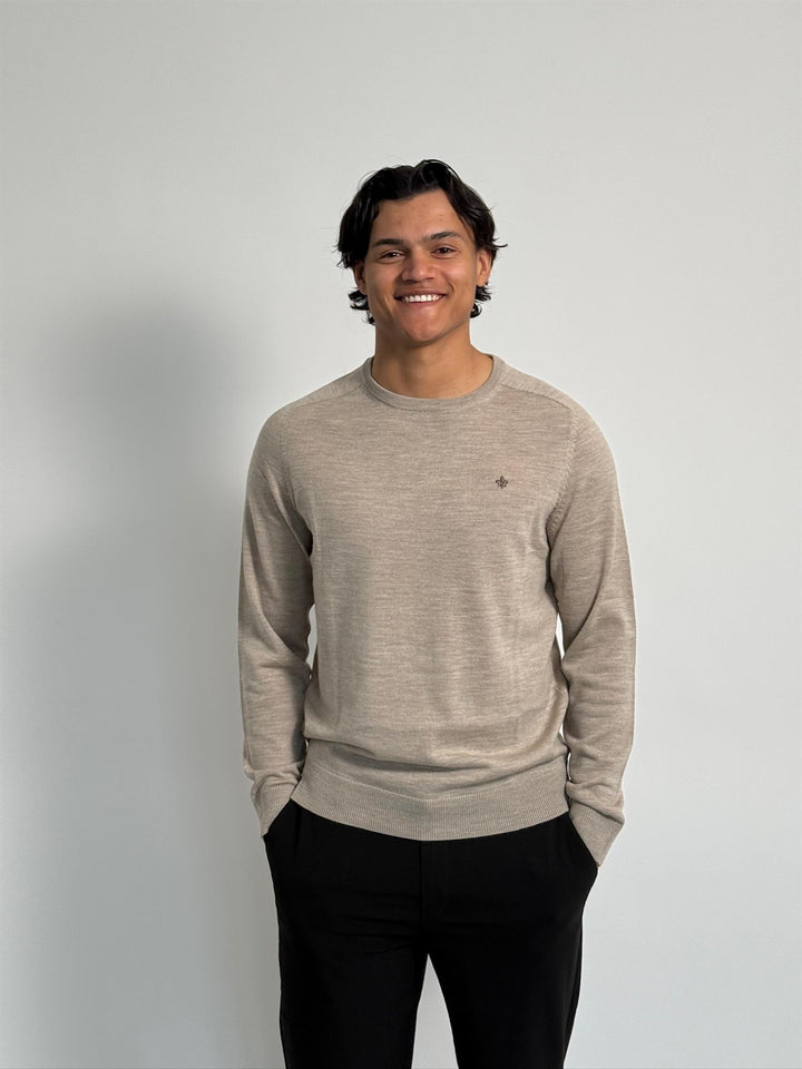 MERINO ONECK  Khaki