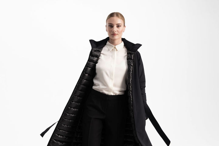 Valkyria Down Coat Black