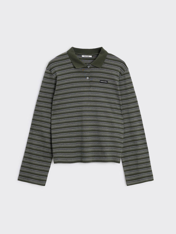 SUNNY POLO  Green Stripe
