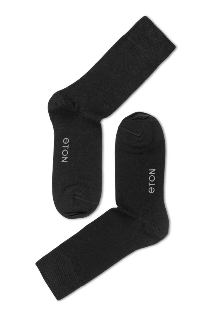 Eton Cotton/Lycra Plain  Black