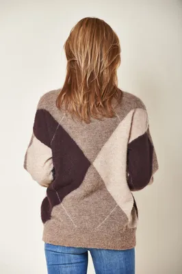 Kayne Argyle  Brown Melange Combo