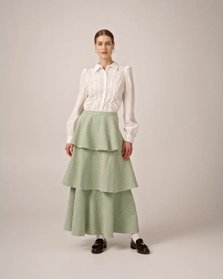 COTTON SLUB SHIRT  White