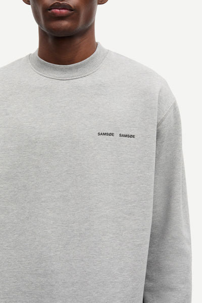 Norsbro Crew Neck 11727  Grey Mel.