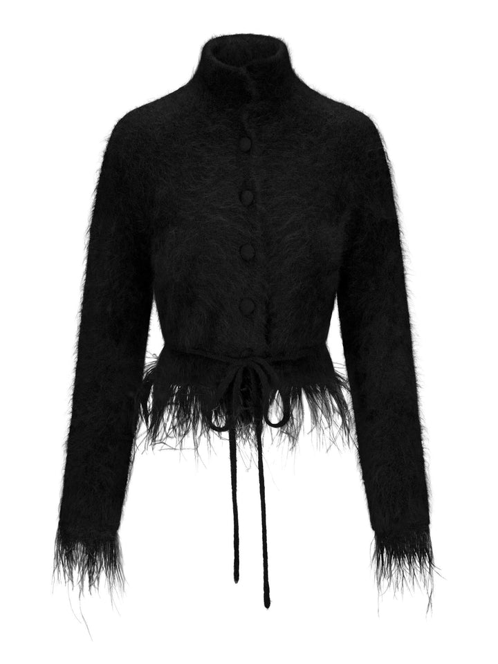 Chay Chunky Jacket  Black