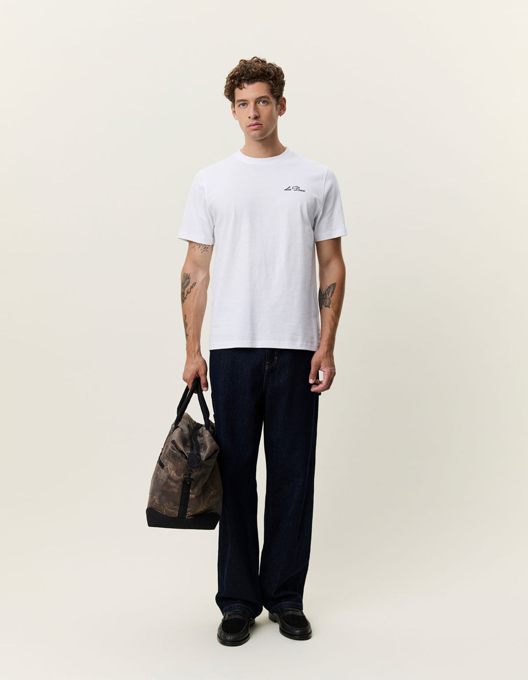 Signature Print T-Shirt White