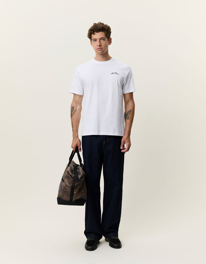 Signature Print T-Shirt White