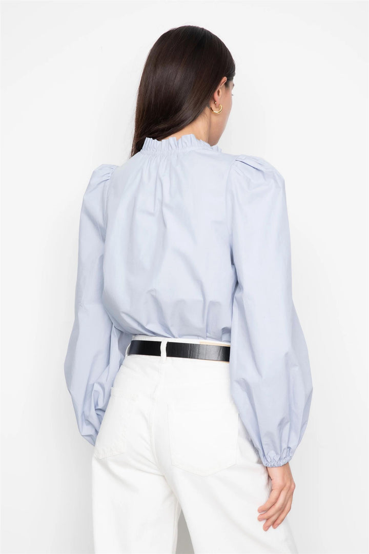 Infinity Blouse  Light Blue