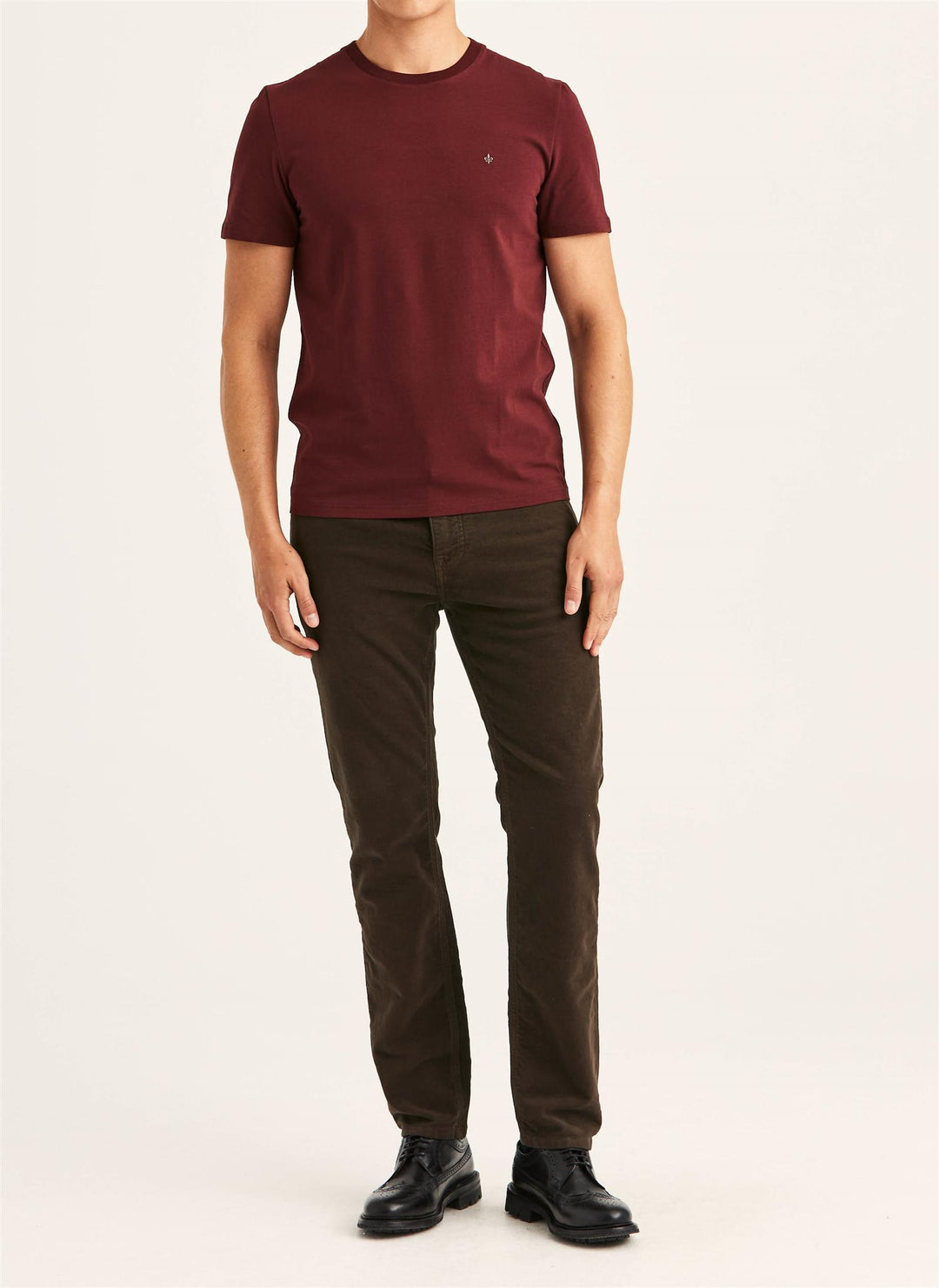 James Tee  Wine Red