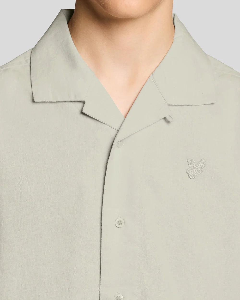 Linen Blend SS Shirt  Cove