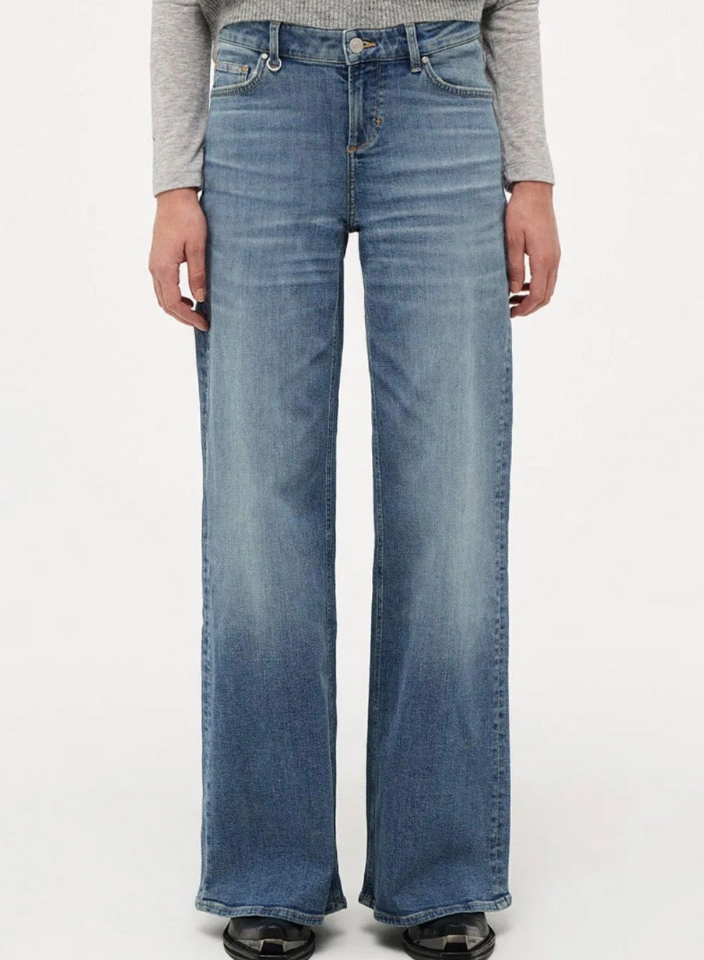 Eva Wide View  Mid Vintage Blue