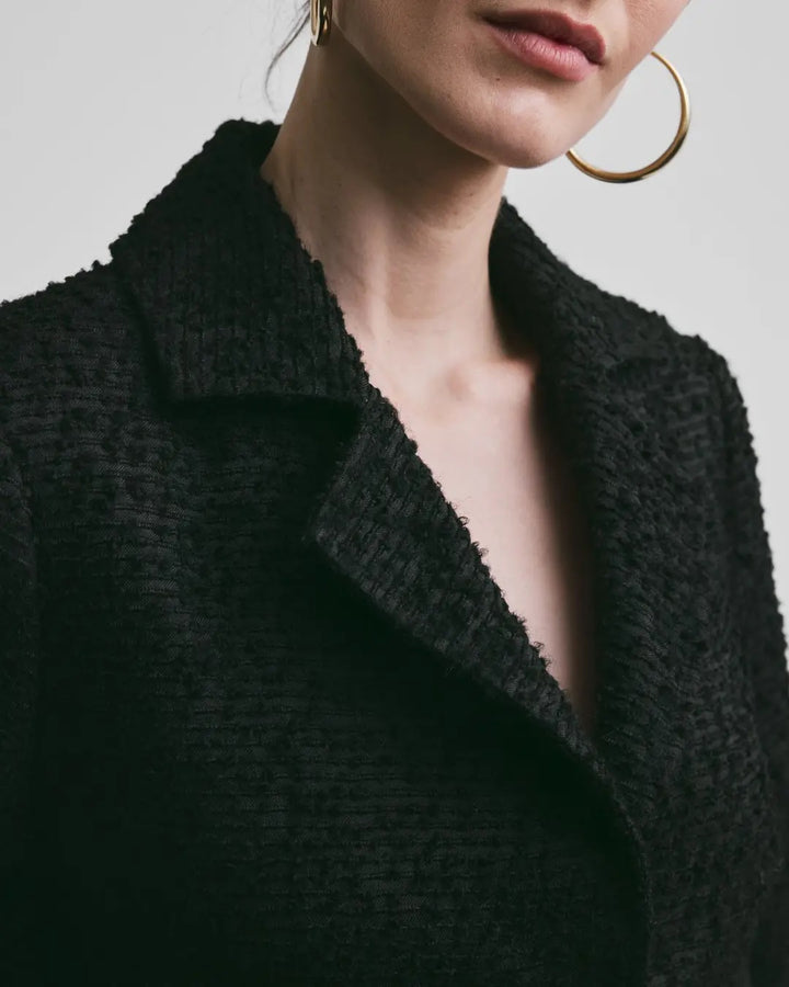 Boucle Jacket  Black