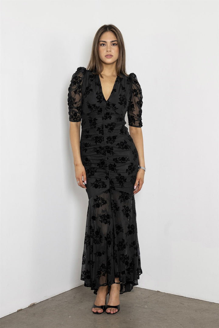 Sofia Dress Blooming Mesh Blooming Mesh