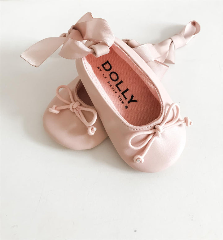 CLASSIC BALLERINAS WITH LACE UP  Pink
