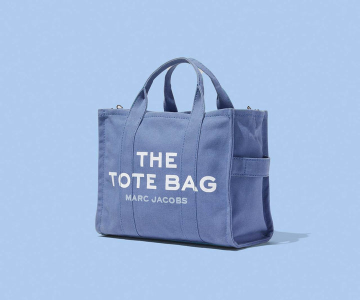 THE MEDIUM TOTE COTTON  Blue Shadow