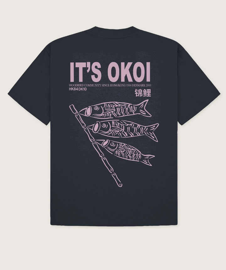 WBBalo Koi Tee  Dark Navy