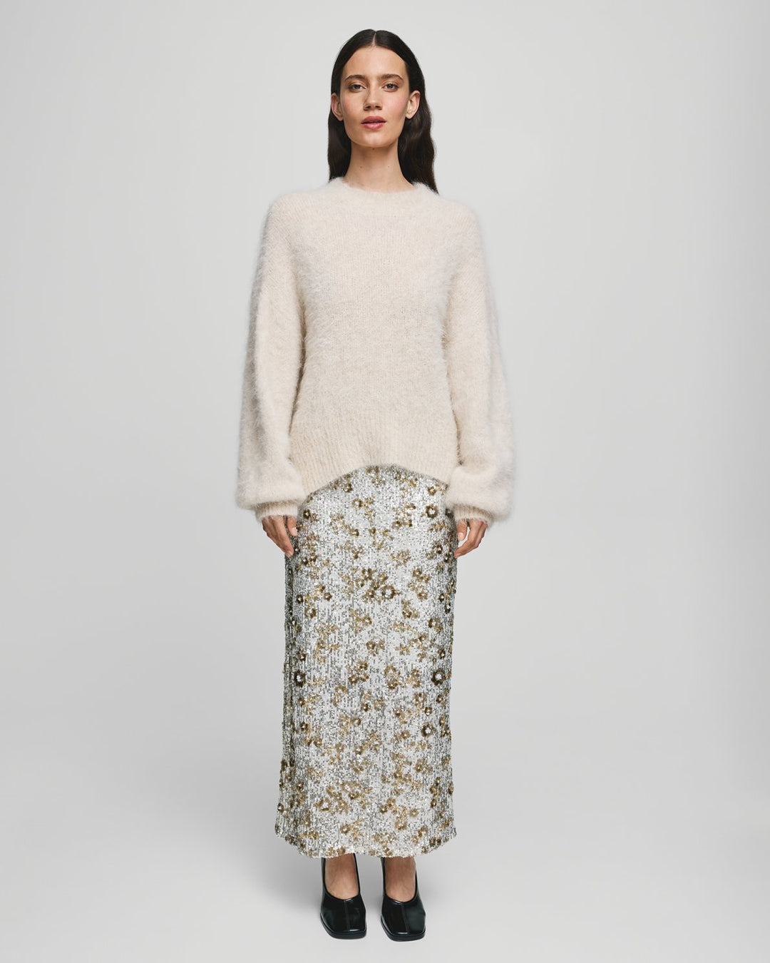 Mschmagnolia Hw Skirt Emb  Multicolor
