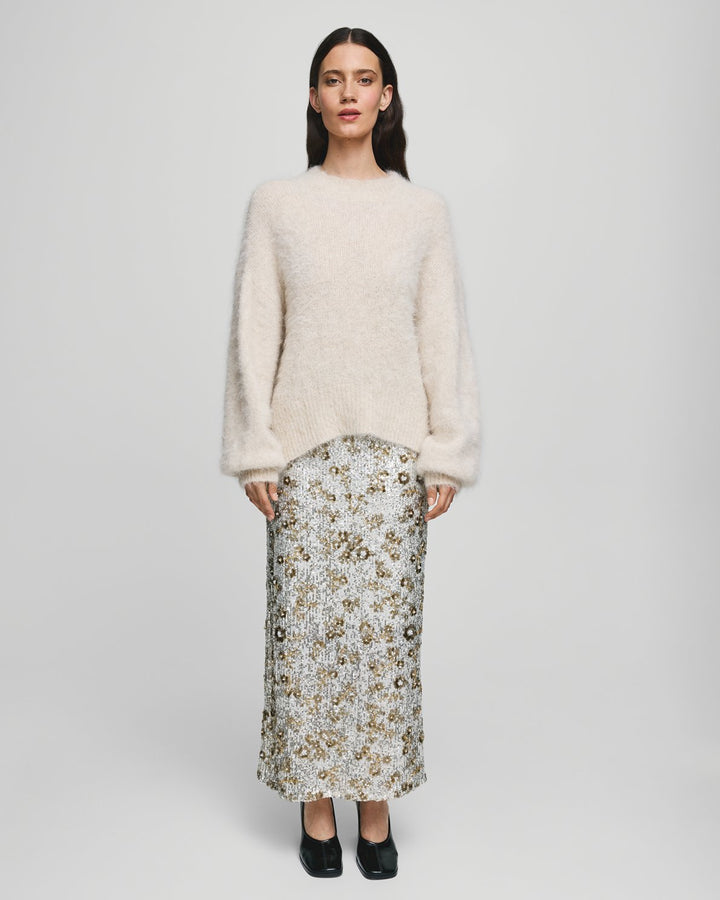 Mschmagnolia Hw Skirt Emb  Multicolor