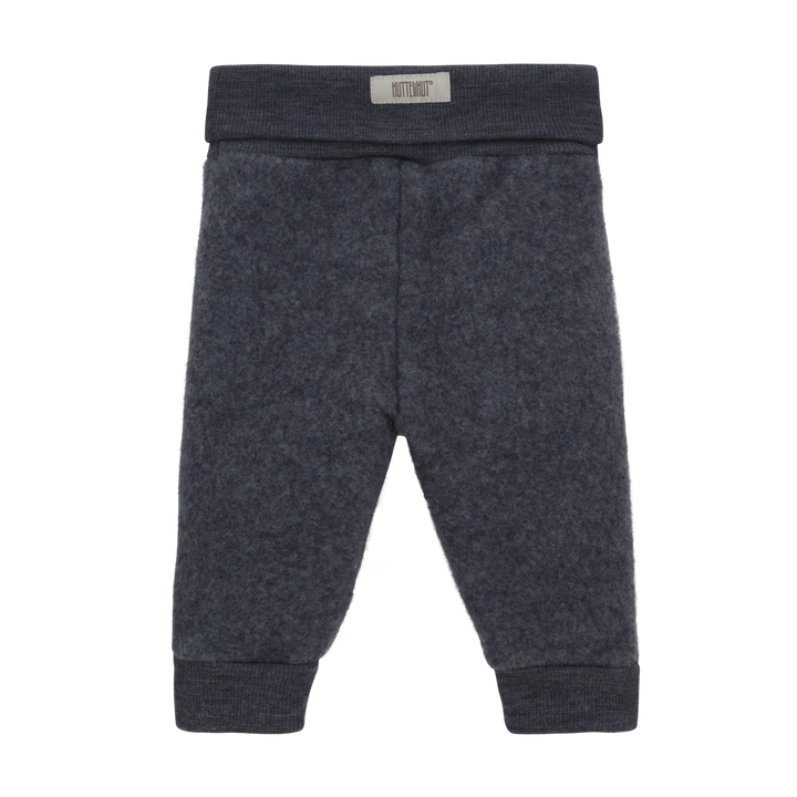 Pants Wool Fleece Ombre Blue Melange